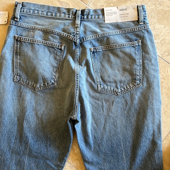 NWT AGOLDE Vintage High Rise Flare - Picture 5 of 8
